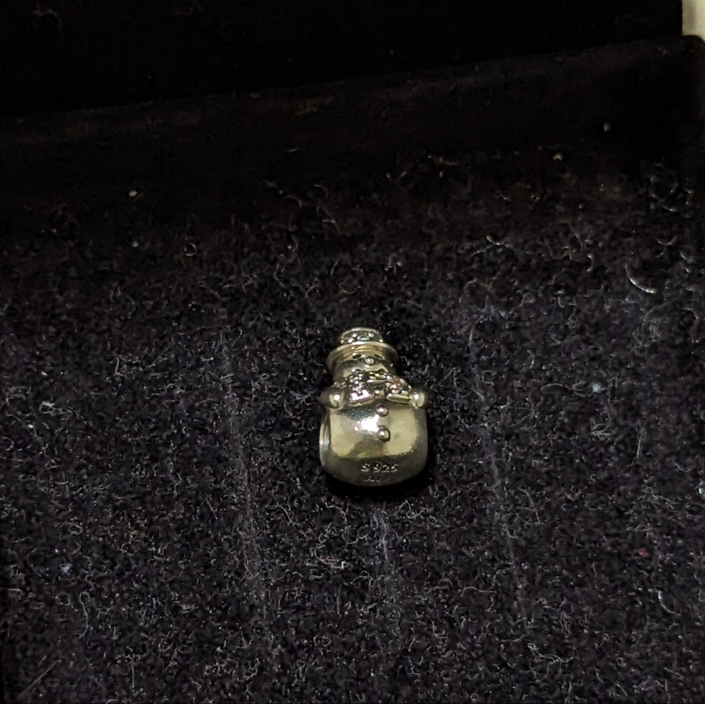 Authentic Pandora Snowman Charm